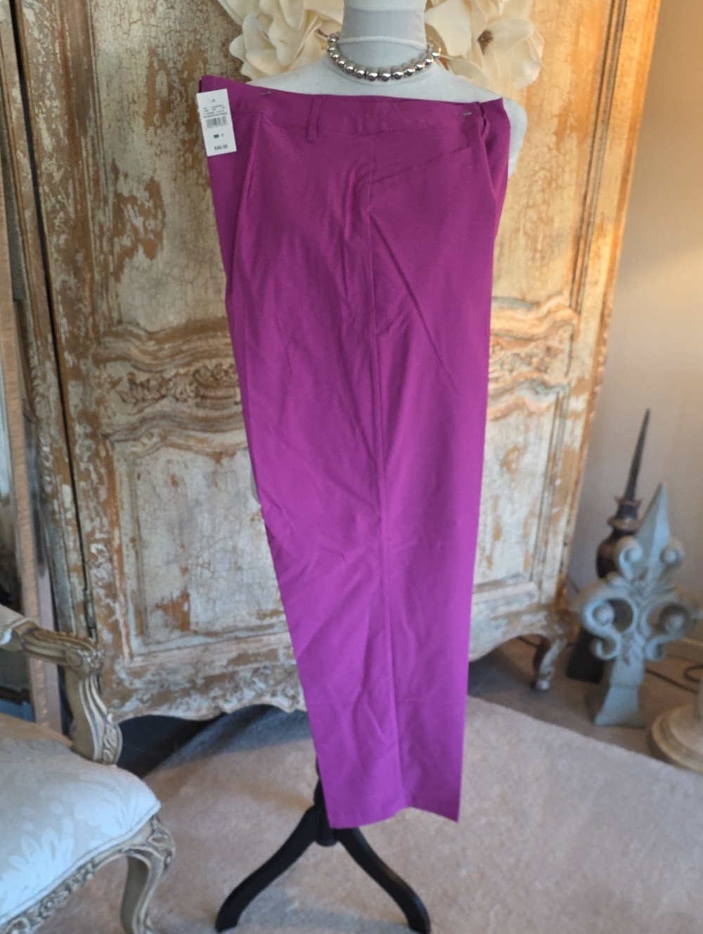 Ashley Stewart Women's Magenta Pants Size 18